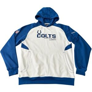 NFL Reebok OnField Indianapolis Colts Hoodie Men’s size Small